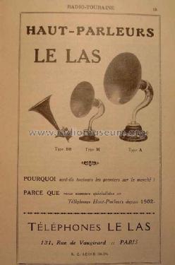 Haut-parleur à pavillon Type A; Le Las, Téléphones; (ID = 1586046) Speaker-P