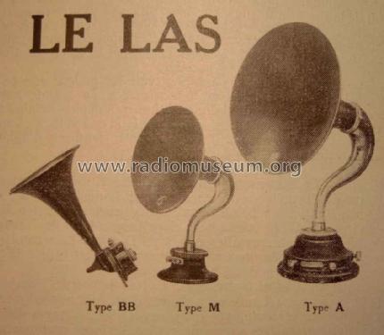 Haut-parleur à pavillon Type BB; Le Las, Téléphones; (ID = 1586039) Speaker-P