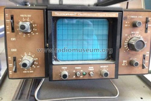 Oscilloscope D1015; Telequipment Ltd.; (ID = 1590727) Equipment