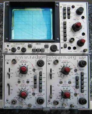Oscilloscope DM 63; Telequipment Ltd.; (ID = 479904) Equipment