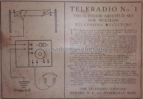 Teleradio No. 1; Teleradio Company, (ID = 2331044) Crystal