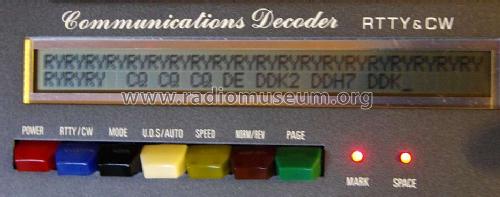 Communications Decoder CD670; Telereader (ID = 1321552) Amateur-D