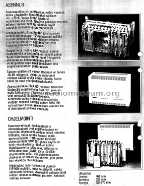 Antenna amplifier System SMA100; Teleste; Turku (ID = 2004074) RF-Ampl.