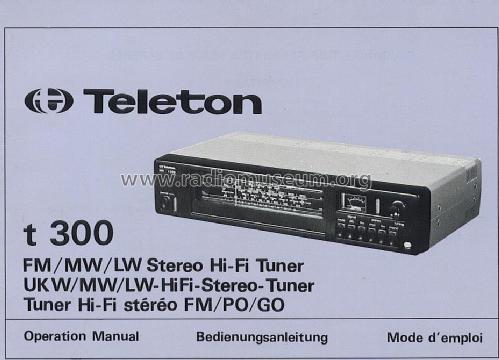 T-300; Teleton Gruppe (ID = 774376) Radio