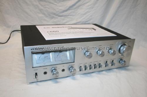 Stereo Hi-Fi Amplifier A660; Teleton Gruppe (ID = 2724254) Ampl/Mixer