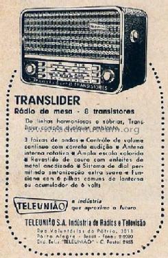 Translíder ; Teleunião, Indústria (ID = 1904847) Radio