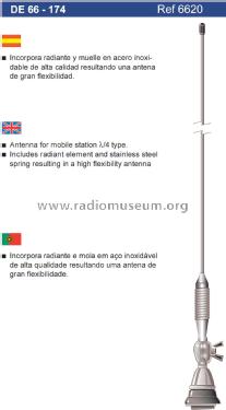 DE 66-174 1/4-λ ref 6620; Televés; Santiago de (ID = 3033769) Antenna