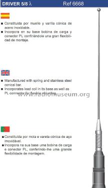 Driver 5/8-λ ref 6668; Televés; Santiago de (ID = 3032715) Antenna