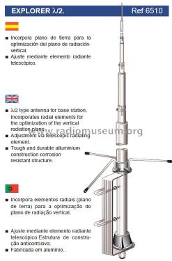 Explorer 1/2-λ ref 6510 Estación Base; Televés; Santiago de (ID = 3032686) Antenna