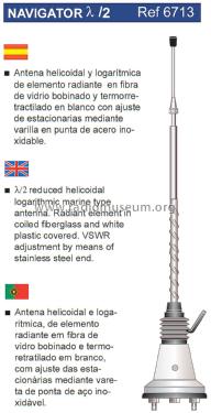 Navigator 1/2-λ ref 6713; Televés; Santiago de (ID = 3032706) Antenna