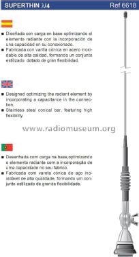 Superthin 1/4-λ ref 6618; Televés; Santiago de (ID = 3033160) Antenna