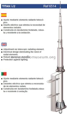 Titán 1/2-λ ref 6514 Estación Base; Televés; Santiago de (ID = 3032688) Antenna