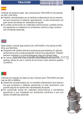 TMA/GSM ref 6542; Televés; Santiago de (ID = 3033409) Antenna