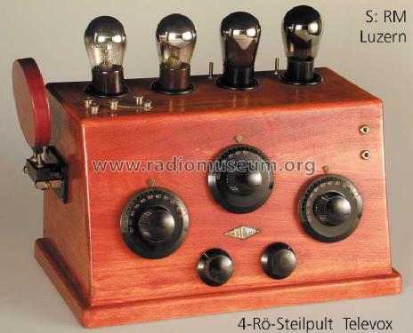 4-Röhren-Steilpult ; Télévox TELEVOX SA; (ID = 4101) Radio