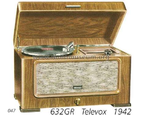 632GR; Televox Marke der (ID = 2504) Radio