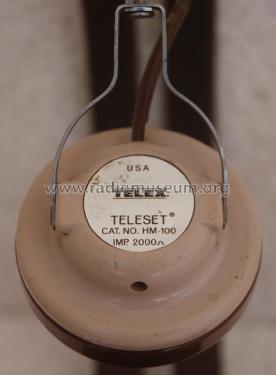 Teleset HM-100; Telex; Minneapolis (ID = 2655421) Speaker-P