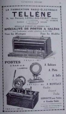 Poste à galène No. 40; Tellène, La (ID = 1523843) Galène