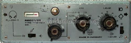 Receiver TT-2150/a; Telmes Szövetkezet (ID = 1072431) Equipment