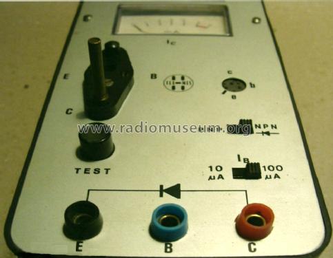 Transistor Tester TR-4866; Telmes Szövetkezet (ID = 1197223) Equipment