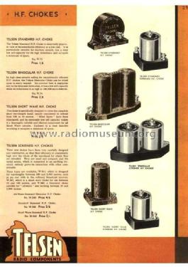 Standard H.F. Choke W.75; Telsen Electric Co. (ID = 2682962) Bauteil