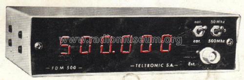 Frecuencimetro FMD 500; Teltronic, S.A. (ID = 1195720) Equipment