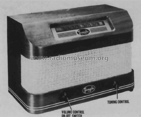 F-616 ; Templetone Radio Mfg (ID = 507432) Radio