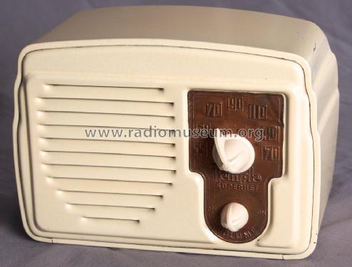 G-419 ; Templetone Radio Mfg (ID = 2082112) Radio