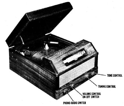 Temple G-518 ; Templetone Radio Mfg (ID = 578600) Radio