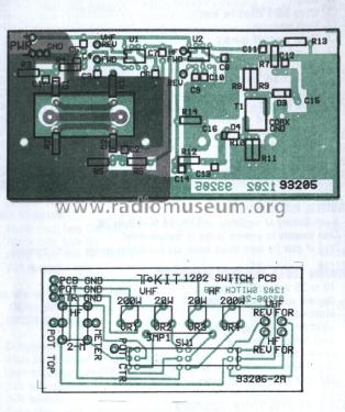 Model 1202 Dual Band Wattmeter ; Ten-Tec Inc.; (ID = 2829496) Amateur-D