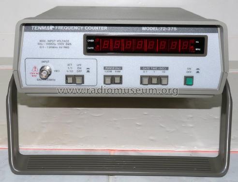 Frequency Counter 72-375; Tenma; Centerville, (ID = 2061787) Ausrüstung