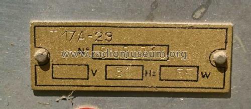 T17A-29; Ténor, Compagnie (ID = 2488065) Radio