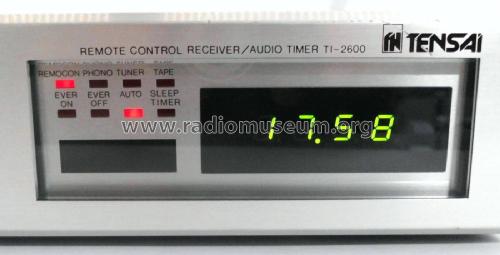 Remote Control Receiver / Audio Timer TI-2600; Tensai brand (ID = 2436590) Divers