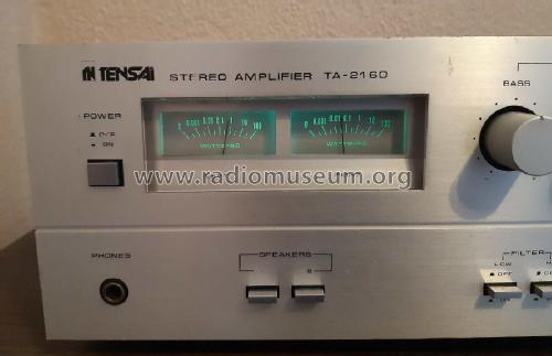 Stereo Amplifier TA-2160; Tensai brand (ID = 2984630) Ampl/Mixer