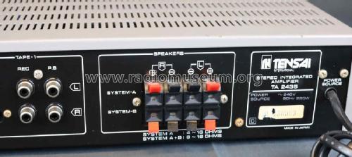 Stereo Integrated Amplifier TA 2435; Tensai brand (ID = 2984217) Ampl/Mixer