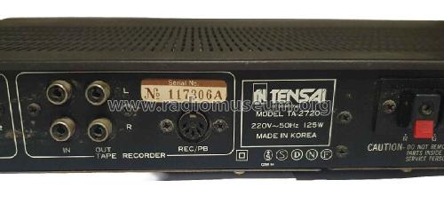 Stereo Integrated Amplifier TA-2720; Tensai brand (ID = 2984229) Ampl/Mixer