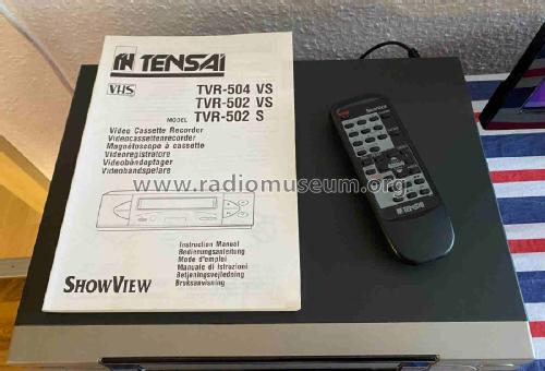 Video Cassette Recorder TVR-502 S; Tensai brand (ID = 2984642) R-Player