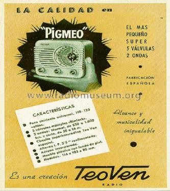 Pigmeo ; Teoven, Barcelona (ID = 993335) Radio