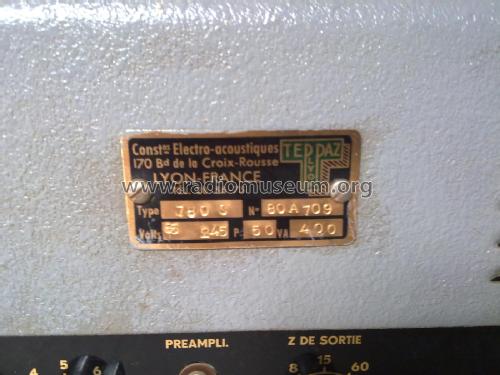 Amplificateur 780 S; Teppaz; Lyon (ID = 2235283) Ampl/Mixer