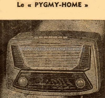 Pygmy Home ; Teral; Paris (ID = 493349) Radio