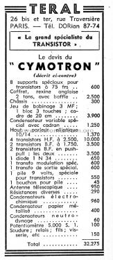 Cymotron ; Teral; Paris (ID = 2591157) Radio