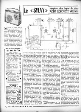 Sylvy 58; Teral; Paris (ID = 2501969) Radio