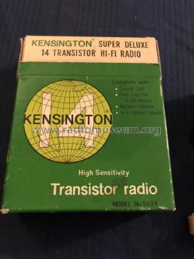 Kensington 14 Transistor HIFI Deluxe 5008 ; Terra International; (ID = 2935963) Radio