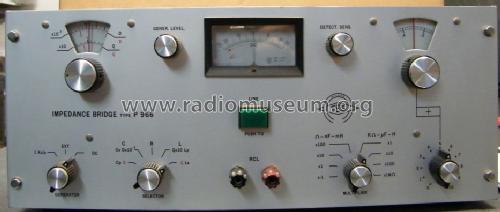 Impedance Bridge P966; TES - Tecnica (ID = 945100) Ausrüstung