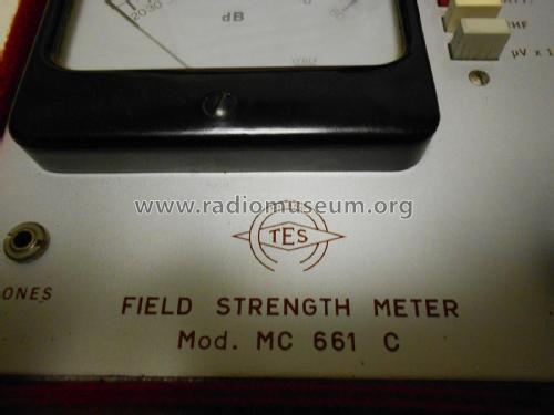 Misuratore di campo MC 661-C; TES - Tecnica (ID = 2328268) Equipment