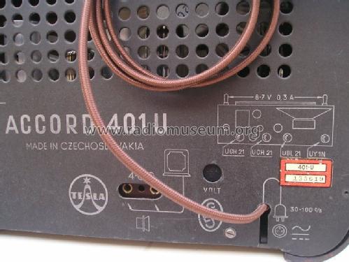 Accord 401U; Tesla; Praha, (ID = 769851) Radio