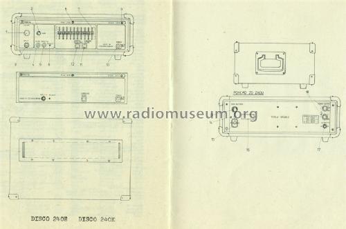 Disco 240E AZK 192; Tesla; Praha, (ID = 559937) Ampl/Mixer