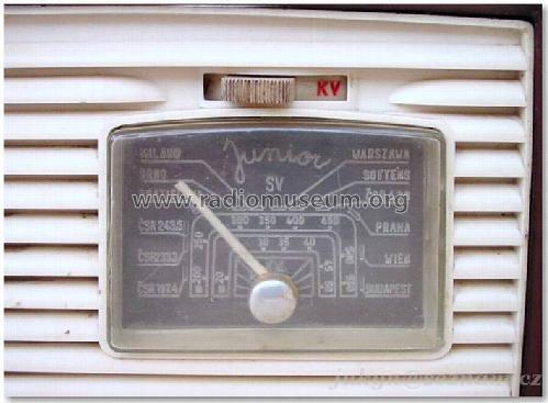 Junior 312A; Tesla; Praha, (ID = 470447) Radio