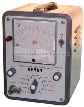 NF Milivoltmeter Meric urovne BM310; Tesla; Praha, (ID = 889654) Equipment