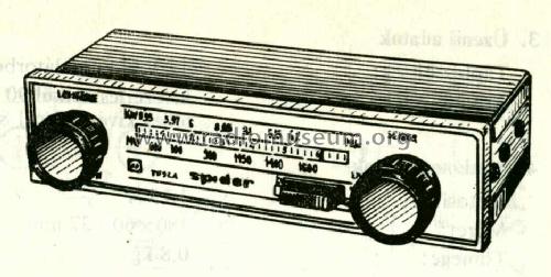 Spider 2105 B-2; Tesla; Praha, (ID = 518245) Car Radio