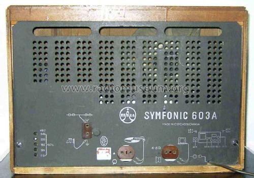 Symfonic 603A; Tesla; Praha, (ID = 225833) Radio